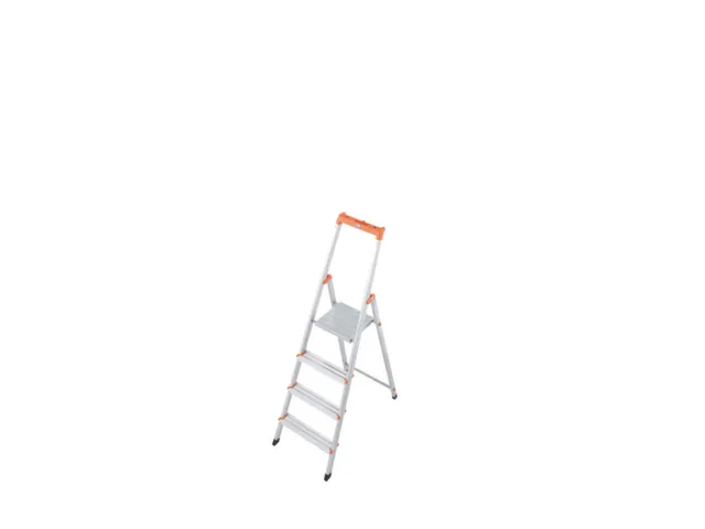 Escabeau Léger Aluminium Articulations Plastiques Plateforme Lxp 25x2