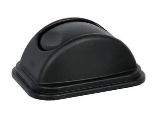 Swing top B Zwart, Rubbermaid - 1