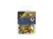 Punaises Kangaro avec têtes de couleurs assorties, laiton, 120 pièce