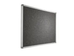 Prikbord 90x120cm Grijs Accent Softline Profiel 16mm
