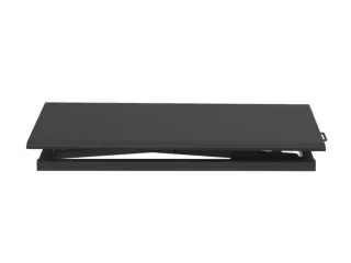 hvst. bureau-opzetelement,HxBxD 70-400x740x450mm,blad zwart - 3