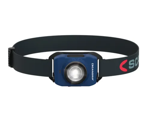 hoofdlamp,LED,10-220lumen,hoofdband,reikwijdte 80m,straalhoek 10/60 °