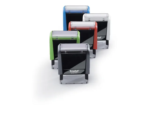 Tekststempel Trodat Printy 4912 Typomatic letterset en pincet