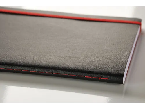 Notitieboek Oxford Black n' Red A5 business journal 72vel lijn