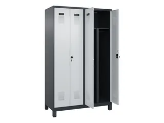 PBM-locker,HxBxD 1950x1200x500mm,4vak,vak B 300mm,draaigrendel - 1