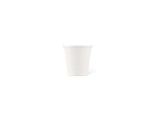 Beker porselein Les Artistes Paris 80ml met siliconen grip Wit