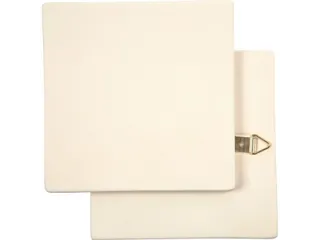 Kunsttegel Creativ Company 130x130x7mm wit - 1