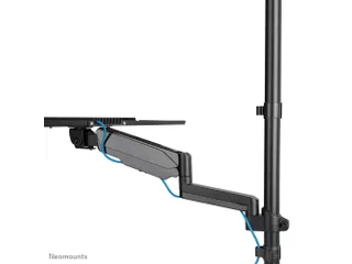 Neomounts WL90-325BL1 Zit-sta werkstation wand - 17-32 inch - 1-9 kg ( - 13