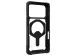 Plasma XTE iPhone 17 Pro Hoesje MagSafe Stand Transparant Zwart
