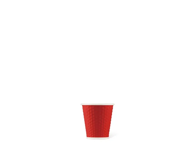 Beker porselein Les Artistes Paris 180ml met siliconen grip Rood