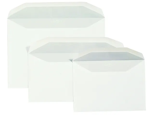 Envelop Quantore Bank C6 114x162mm 80gr Wit Gegomd
