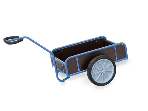 Handtrekwagen 4108V 2 Wielen 400kg 845x545mm 4 Wanden massief Rubber