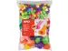 Pompon couleurs assorties sachet de 500 pièces