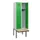 locker met bank,HxBxD 1950x600x815mm,2vak,vak B 300mm,cilinderslot