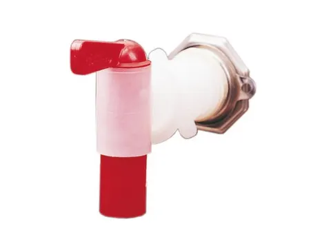 Vatkraan,schroefdraad 3/4 inch buiten,PE,zelfventilerend