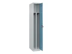 Armoire vestiaire 1850x300x500mm 1 compartiment RAL7035/RAL2406015