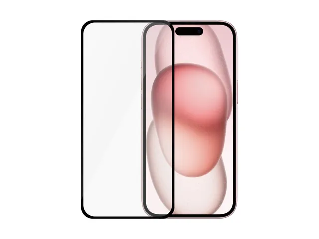 PanzerGlass SAFE. by Screen Protector iPhone 15 | Ultra-Wide Fit |