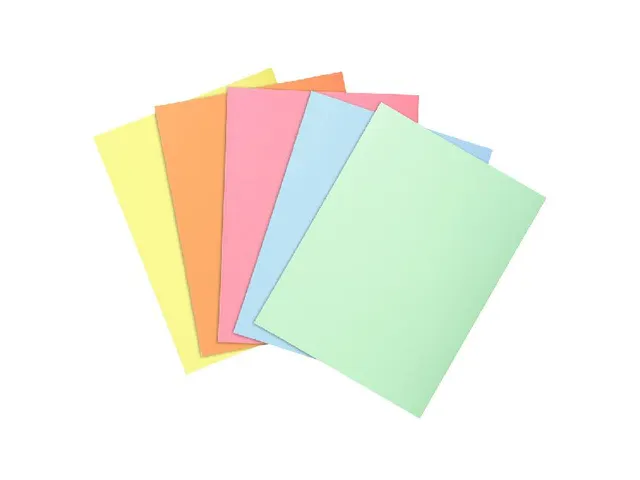 Vouwmap Exacompta Super A4 80gr assorti 250 Stuks