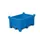 stapelbak,HxLxB 600x800x1000mm,260l,PE,blauw,Wanden gesloten