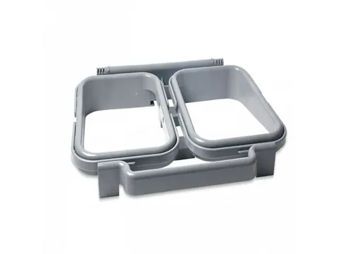 Afvalzakhouder Antares gri js 2x70 liter