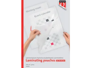 Lamineerhoes Quantore A3 2x75 Micron glanzend 100stuks - 1
