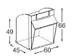 Bloc À Tiroirs Transparents 80Bacs Plastique Abs Corps Ral5010