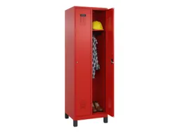 locker,HxBxD 1950x600x500mm,2vak,vak B 300mm,cil.-slot,voeten