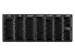 Muntinzetbak Pavo 275x110x20mm Donkergrijs