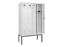 locker voor scheiding van kleding,HxBxD 2120x1200x500mm,4vak