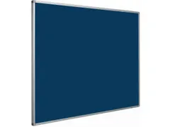Prikbord Bulletin Blauw 120x300cm Softline Profiel 16mm