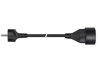 Verlengkabel 10 M Zwart 3g1.5 Penaarde Schuko - 2