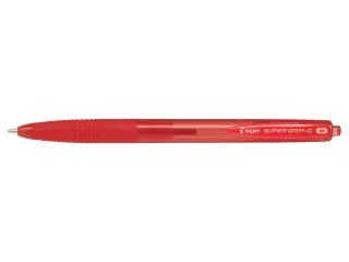 Balpen PILOT Super Grip G medium rood - 5
