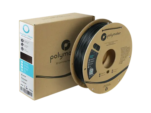 TPU-95A 1,75mm zwart 0,75kg PolyFlex 3D Filament
