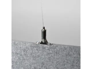 Akoestisch plafondpaneel met patroon uitsnede 60x120cm Grijs - 4