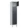 lockerkast,HxBxD 1950x400x500mm,1x5vakken,vak B 400mm,cil.-slot,voeten