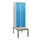 locker met bank,HxBxD 1950x600x815mm,2vak,vak B 300mm,cil.-slot