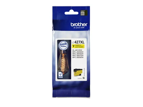 Inktcartridge Brother LC-427XLY geel