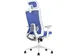 Siège de bureau ERGO approuvé EN 1335 bleu
