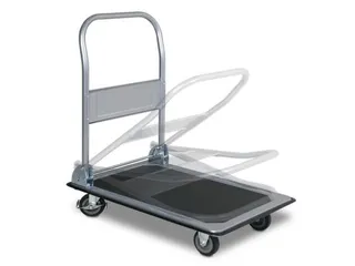Platformwagen Vouwbaar 300kg 900x600mm Massief Rubberen Banden - 2