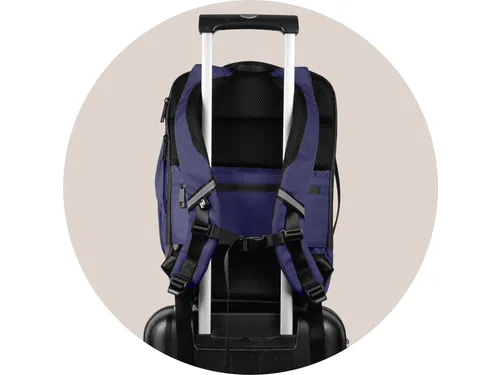 Rugzak Oxford Identity 14 vakken navy 15 inch