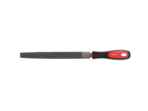 GEDORE R93160052 Halfronde vijl gekapt 2 310mm 2K handvat
