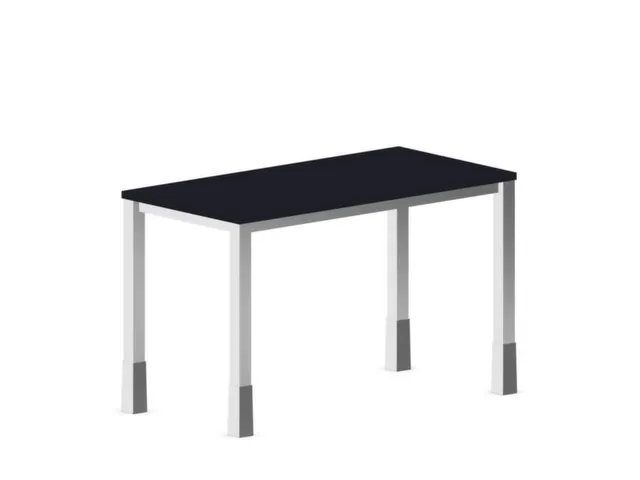 In hoogte verstelbaar bureau,HxBxD 720-840x1200x600mm,CC-zwart