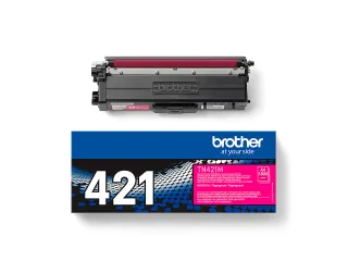 Tonercartridge Brother TN-421M rood - 3
