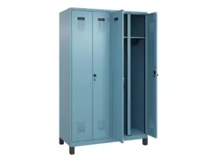 locker voor scheiding van kleding,HxBxD 1950x1200x500mm,4vak