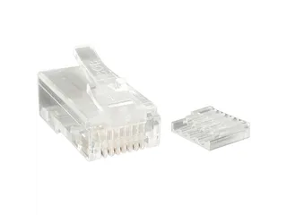 Cat 6 RJ45 stranded modulaire stekker 50 stuks - 1