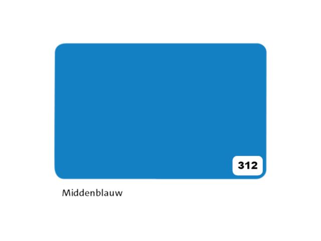 Etalagekarton Folia 48x68 cm 400gr Nr 312 Middenblauw