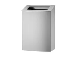 Afvalbak 20 Liter RVS Fingerprint Proof Open