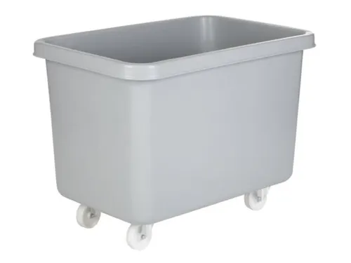 Mobiele Opslagbak Hoekig Pe Hxbxd 641x902x660mm 227 Liter Grijs