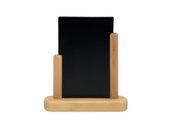 Krijtbord Securit Elegant 17x16x5cm teak hout