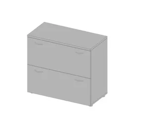 hangmappenkast,HxBxD 815x900x450mm,2hangmappenframes,romp aluminium - 1